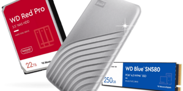 Western Digital Christmas gift