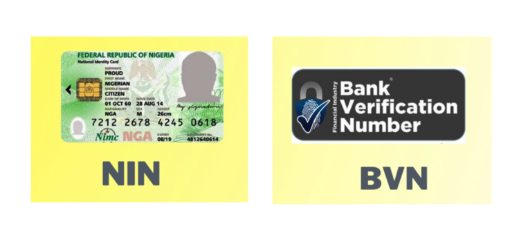 bvn and nin - NIMC