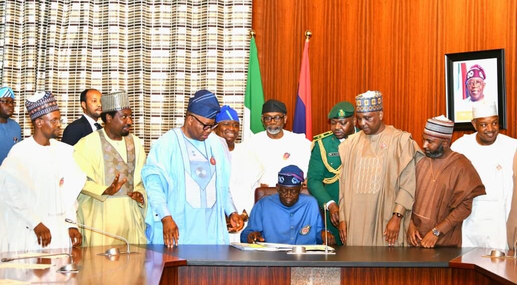 Tinubu signs 2024 Budget