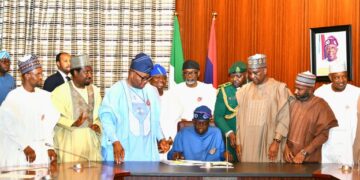 Tinubu signs 2024 Budget