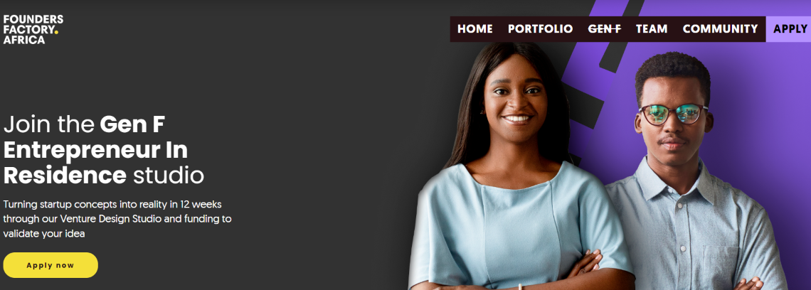 African Startups: Gen F Entrepreneur In Residence Studio Transforming Concepts into Reality