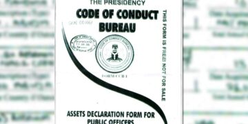 Assets declaration form