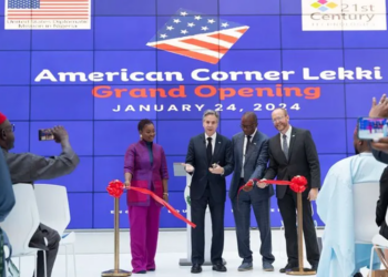 Blinken commissions American Corner Lekki