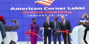 Blinken commissions American Corner Lekki