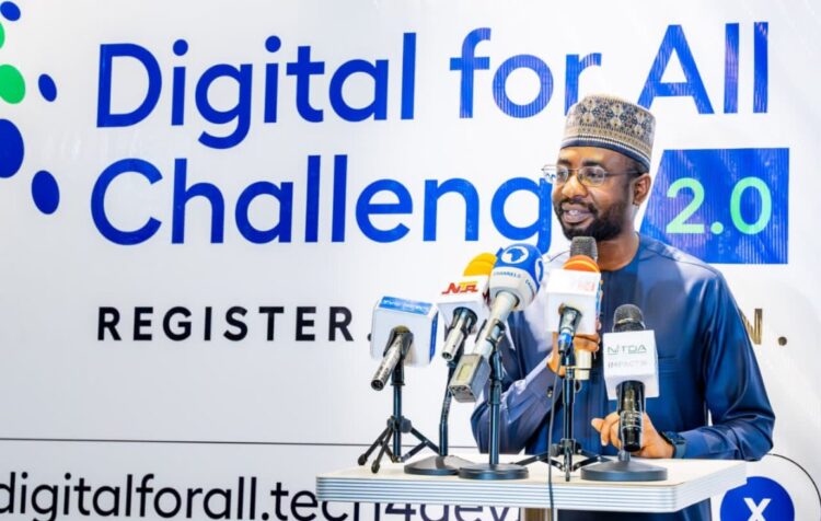 DigitalForAllChallenge by Tech4Dev, NITDA DG speaks