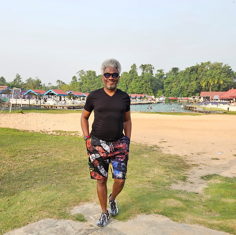 Dr. Omoniyi Ibietan at McCarthy Beach 