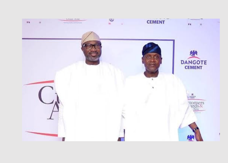 Femi Otedola and Dangote Cement shares