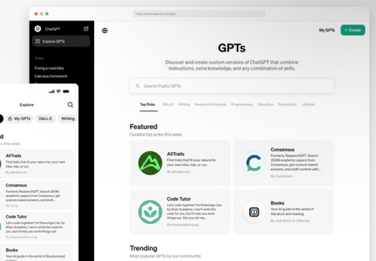 OpenAI Launches GPT Store, Revenue Program