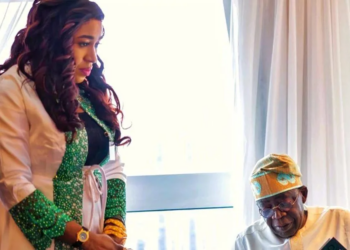 President Tinubu and Betta Edu