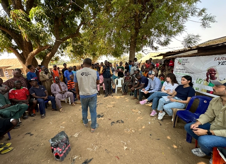 Rural Farmers Hub and Cornel University teams meeting smallholder farmers