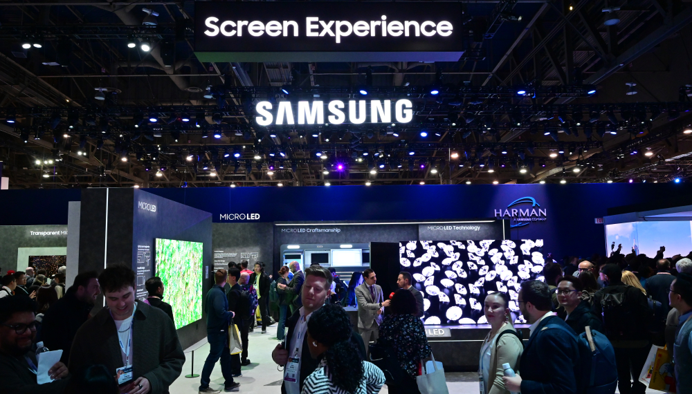 Samsung Electrifies #CES2024 with AI-Powered Screens, MICRO LED Magic and Home Tech Companions