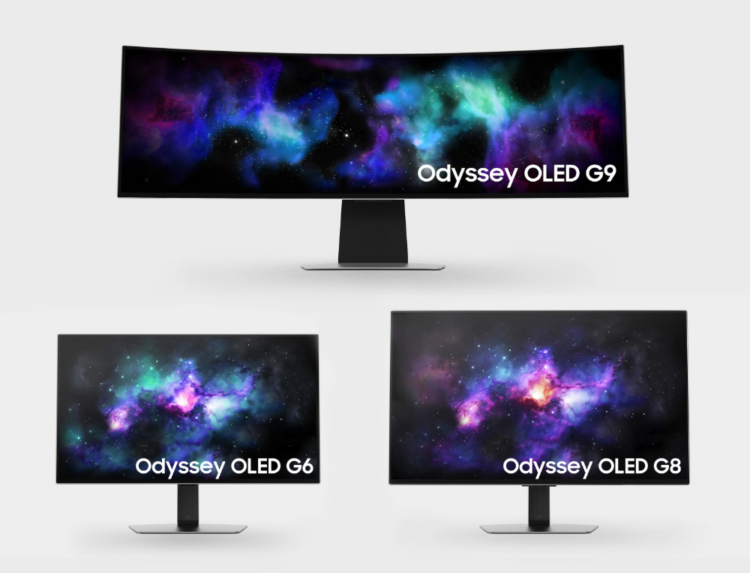 Samsung Unveils Next-Gen Odyssey OLED Gaming Monitors at CES 2024