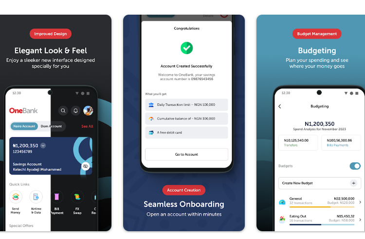 Sterling Bank OneBank app