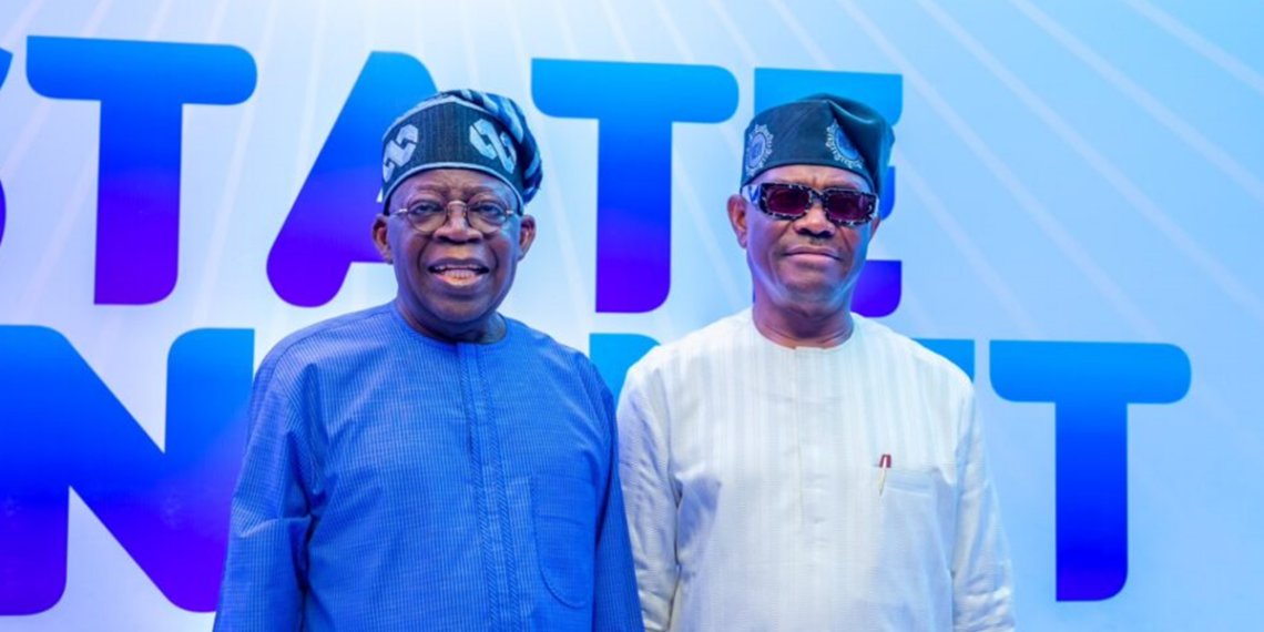 Tinubu and Wike at the State House over kidnapping