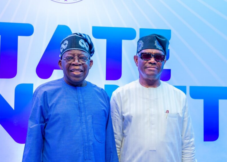 Tinubu and Wike at the State House over kidnapping