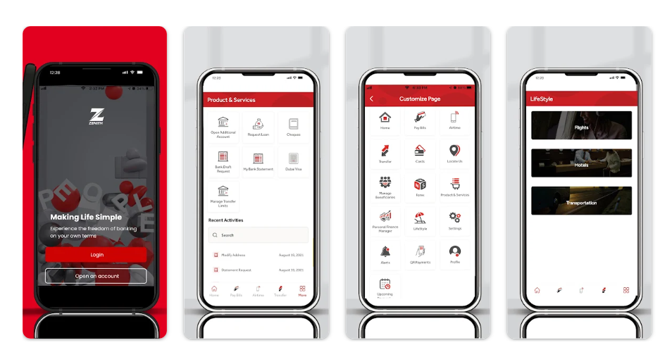 Zenith Bank Mobile App