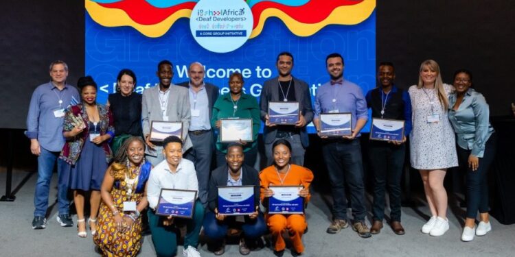 iSchoolAfrica Deaf Developers Programme graduate