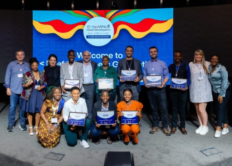 iSchoolAfrica Deaf Developers Programme graduate