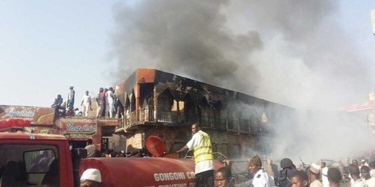 Fire Destroys 150 Million Worth Property at Kano Market