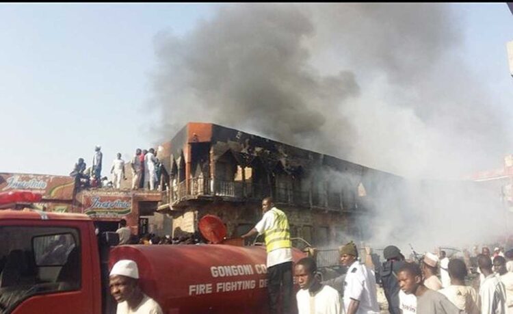 Fire Destroys 150 Million Worth Property at Kano Market