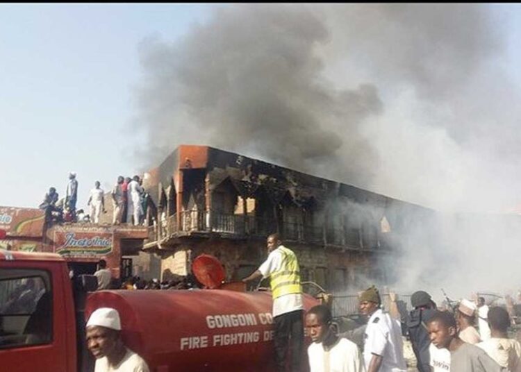 Fire Destroys 150 Million Worth Property at Kano Market
