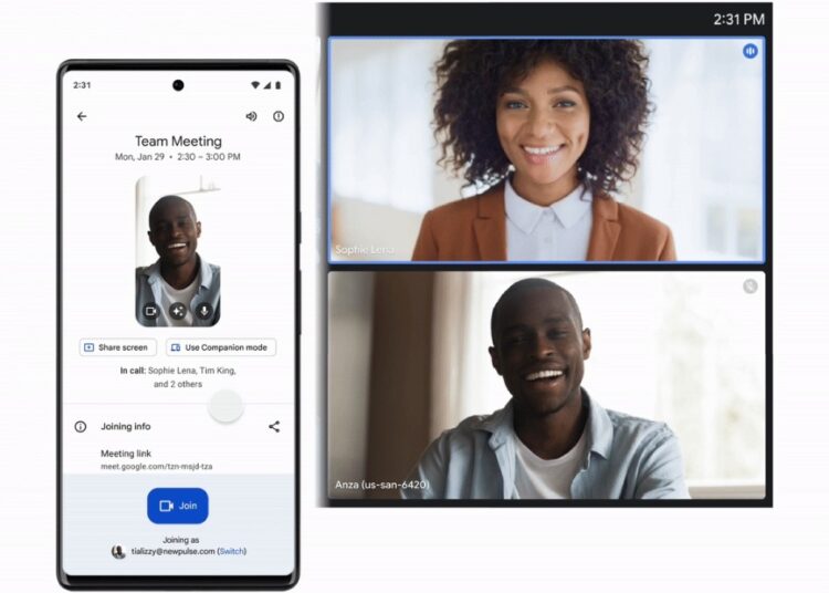 Google Meet Companion Mode Expands to Mobile Devices
