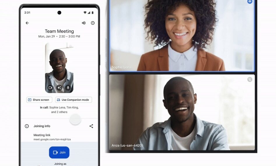 Google Meet Companion Mode Expands to Mobile Devices