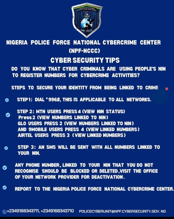 How to Secure Your NIN from Cyber Predators -