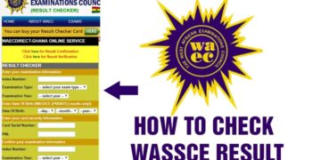 How to check WASSCE or GCE result