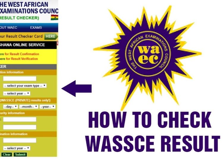 How to check WASSCE or GCE result