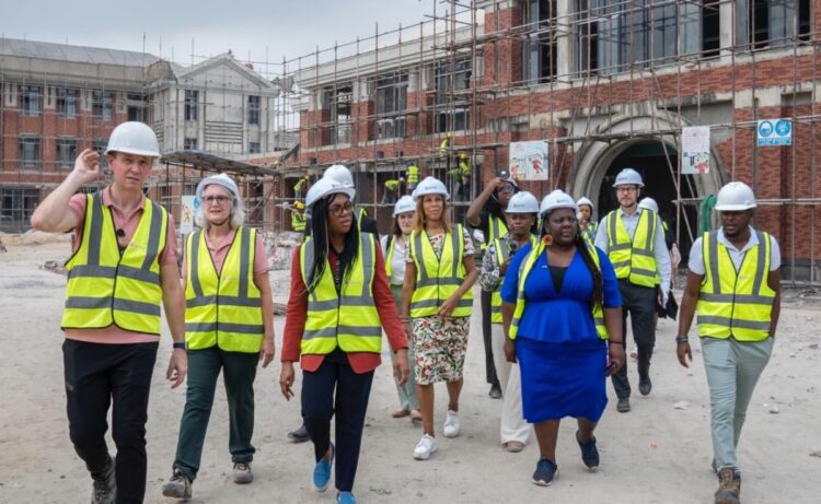 Kemi Badenoch, the UK's Minister for Business and Trade visits Charterhouse School in Nigeria