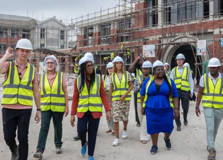 Kemi Badenoch, the UK's Minister for Business and Trade visits Charterhouse School in Nigeria