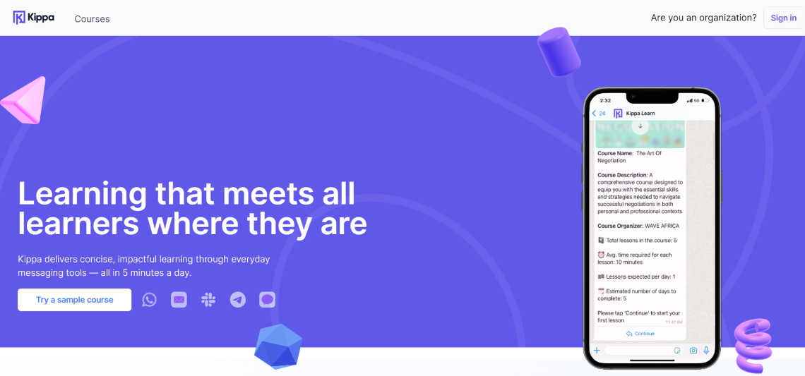 Kippa Ventures into Edtech, Launches New Platform, Kippa Learn