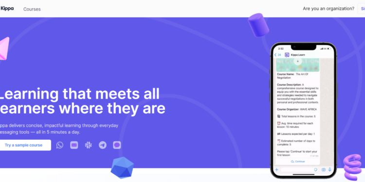Kippa Ventures into Edtech, Launches New Platform, Kippa Learn