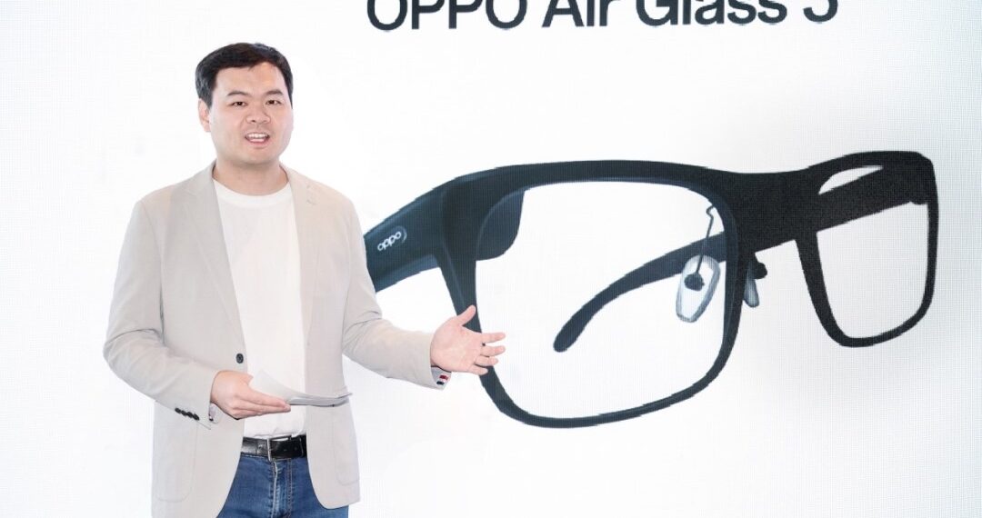 OPPO Air Glass 3 at MWC 2024