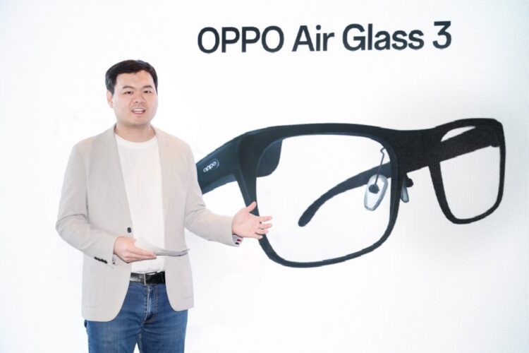 OPPO Air Glass 3 at MWC 2024