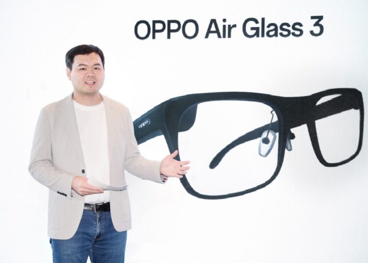 OPPO Air Glass 3 at MWC 2024