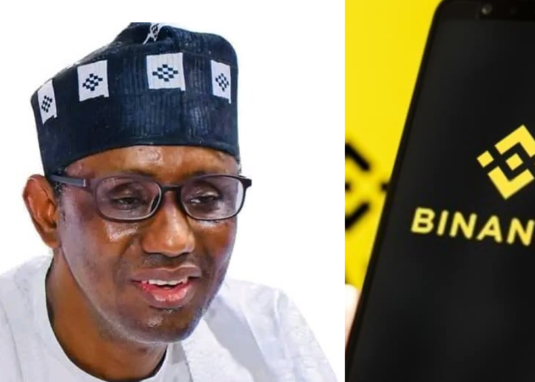 Nuhu Ribadu and Binance