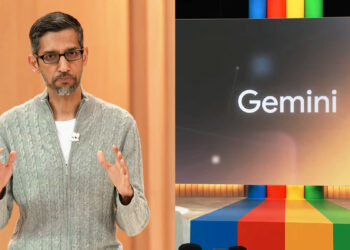 Sundar Pichai, the CEO of Google and Alphabet speaking about Gemini