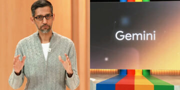 Sundar Pichai, the CEO of Google and Alphabet speaking about Gemini