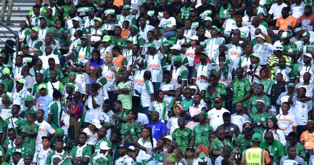Supporters Club with SIFAX Group jersey during AFCON 2023