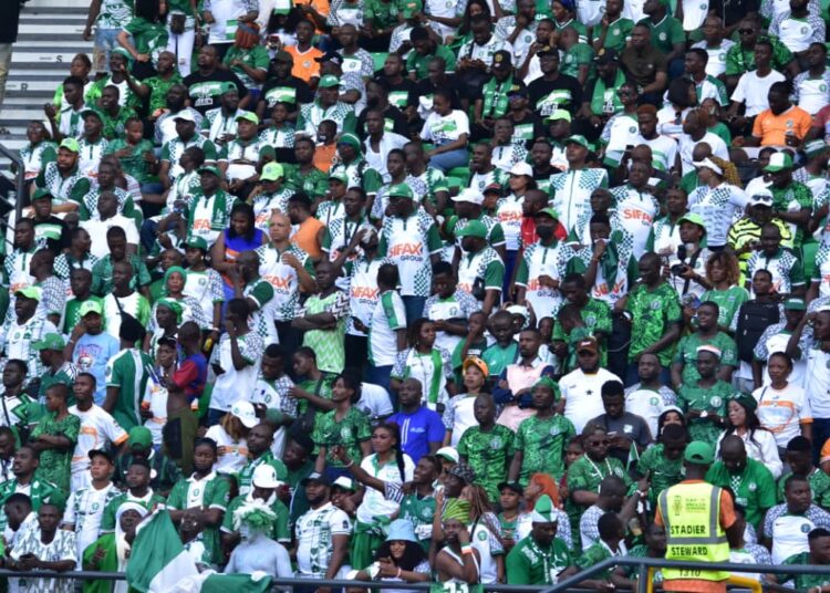 Supporters Club with SIFAX Group jersey during AFCON 2023