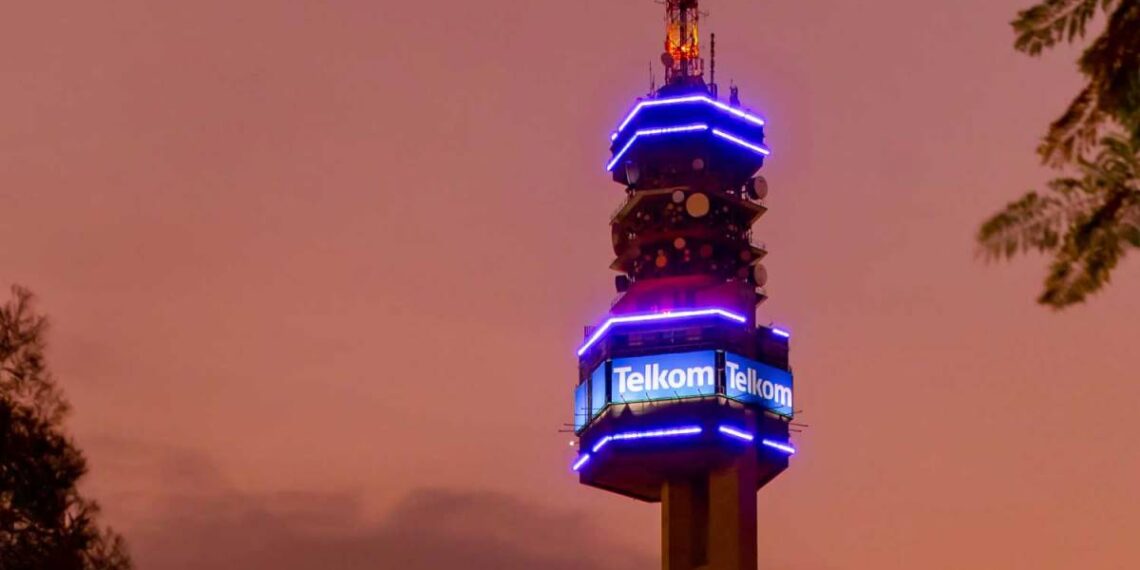 Telkom mask in South Africa