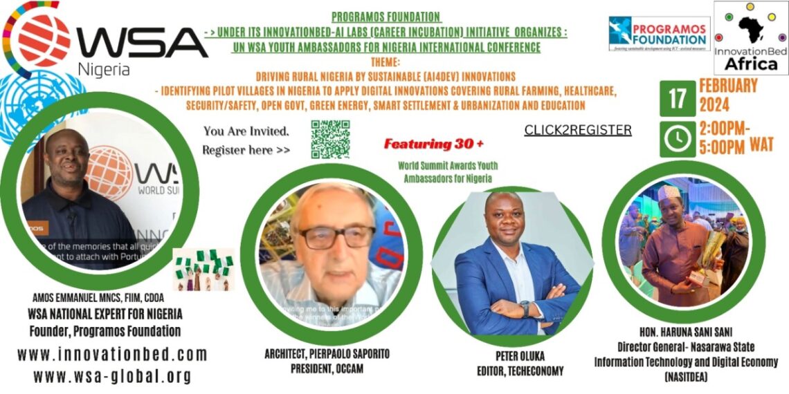 (UN-WSA) Nigeria Youth Ambassadors Conference 2024