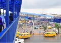Pedestrian bridge at Berger Bus stop, Lagos