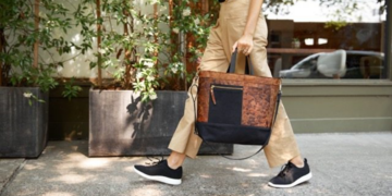 Handbags made of mushroom