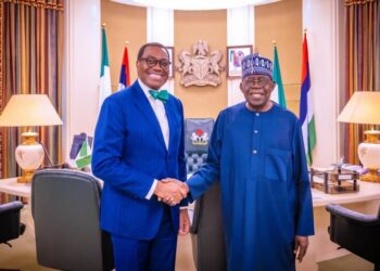 AfDB president and Tinubu