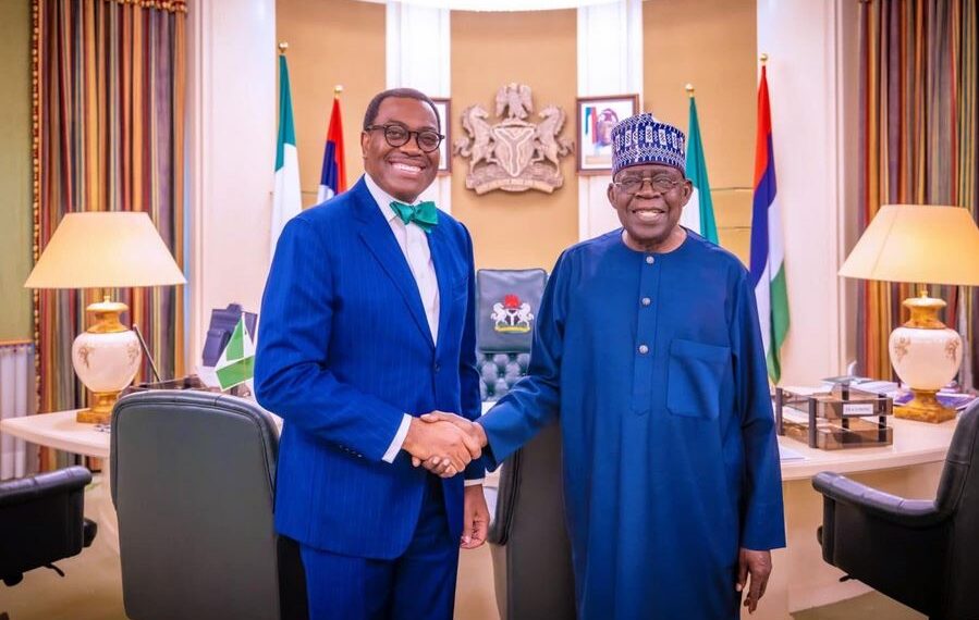 AfDB president and Tinubu