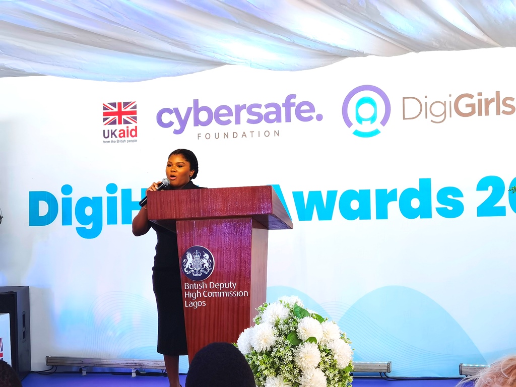 Cybersafe foundation IWD DigiGirls Hub Awards