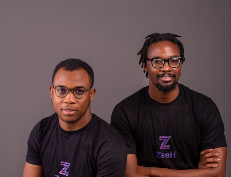 David Adeleke and Frank Uwajeh, founders of Zeeh Africa